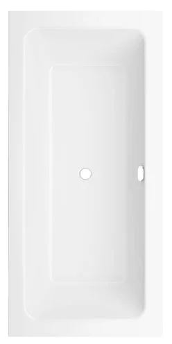 Top Vente Baignore Schmidlin Contura Duo 170 x 75 cm Blanc Cleaneffekt
